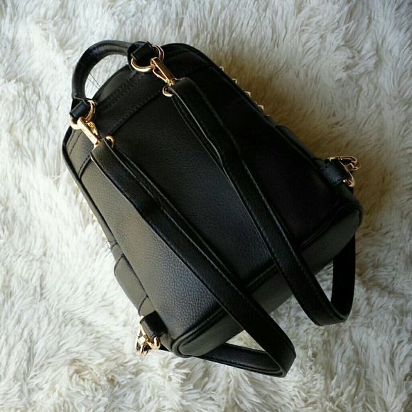 LAST CHANCE {Bebe} NWOT MINI Studded Backpack - Picture 2 of 8